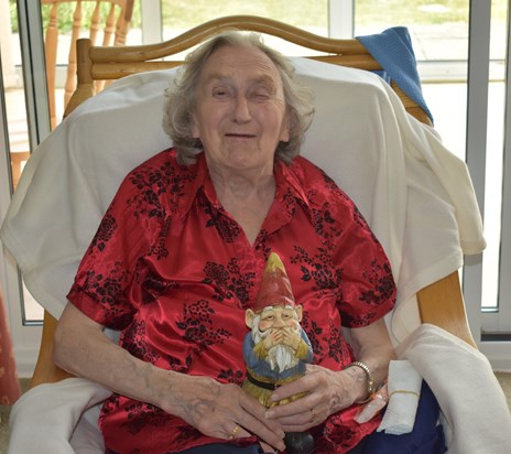 Auntie Gwen on her 90th birthday