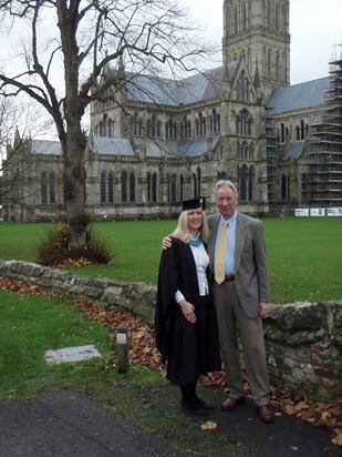 Graduation at Salisbury Cathedral