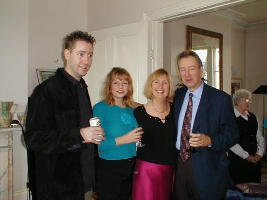 Shirley and RobHappy Times. Rob enjoying a family gathering. RIP 'We are such stuff as dreams are made on....'