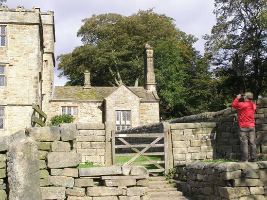 at North Lees Hall, Peak District NP (2007)