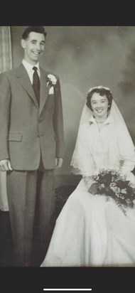 Wedding day 16 th June 1956