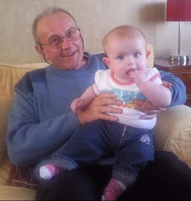 Ellie and her Grandad