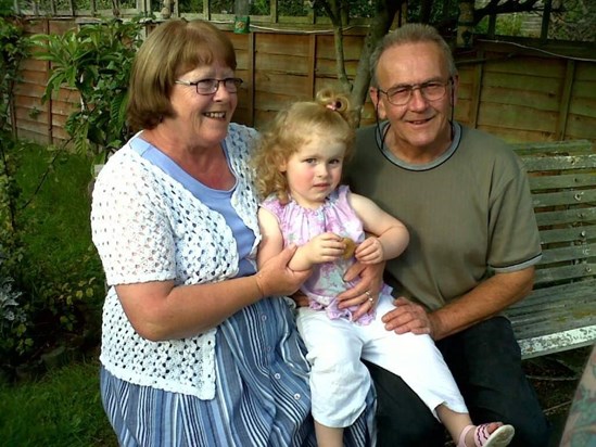 Nannies, Grandad and Ellie