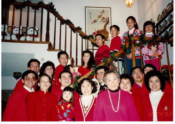 1992 Chew Christmas photo