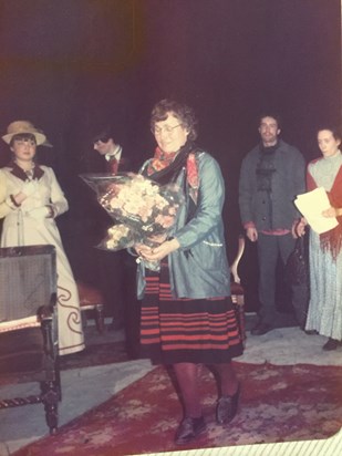 After directing Chekhov’s Юбилей , March 1985