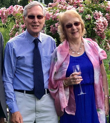 I was so pleased that Pauline and Gerard were able to share in my 70th birthday celebrations