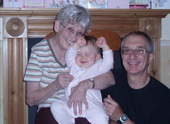 Baby Jess, Nanny and Grandad From Jess