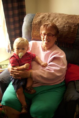 Grandma and Keegan