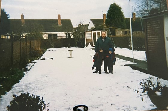 Fun with Matt & Jordan in the snow! 