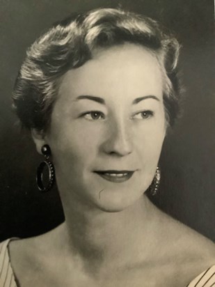 Mum aged about 26, we believe  taken by Dad