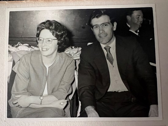 Tony & Eileen at my mum & dads wedding