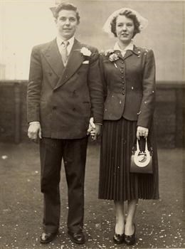 Phil & Rene 20th December 1952