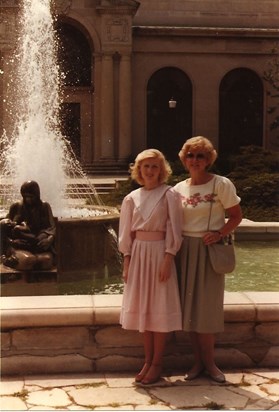 Ann with her Mother Judy at her graduation from Iowa State