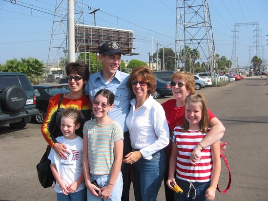 Visiting the USS Howard 2003