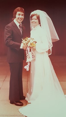 Wedding Day - David and Joan