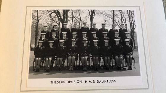 WRNS. Marie on the back row