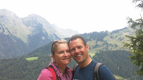 France, hiking and mountain biking holiday… Jane, Karl & Alex 