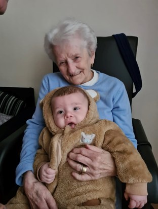 A loving great granny to myself, and loving great - great granny to my son, Isaac. Always loved, never forgotten xx