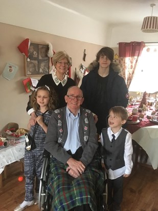 Loving grandad to Ethan, Mary and George 