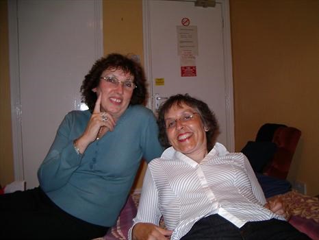 Janet and Fiona, October 2004.