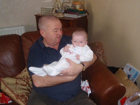 Alan with baby Hayden 