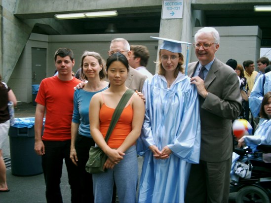 Sophie's graduation UNC - Chapel Hill, 2005