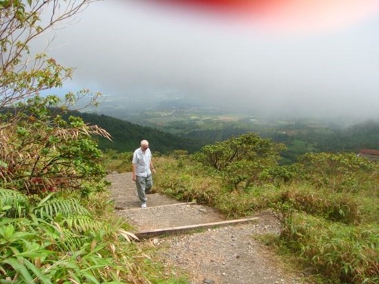 Climbing Mt Pelee in Martinique, 2009
