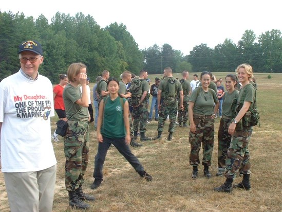 Family day at TBS in Quantico, summer 2002