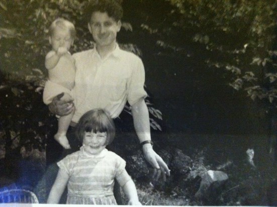 MARK WITH HIS DAD AND SISTER 