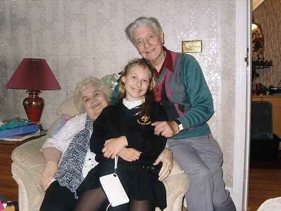 Tamsin and her Nana & Pop