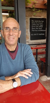 Rog at Little Arthur Cafe, St Martins 12 June 2019