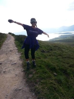 Walking the West Highland Way for Kidney Research 