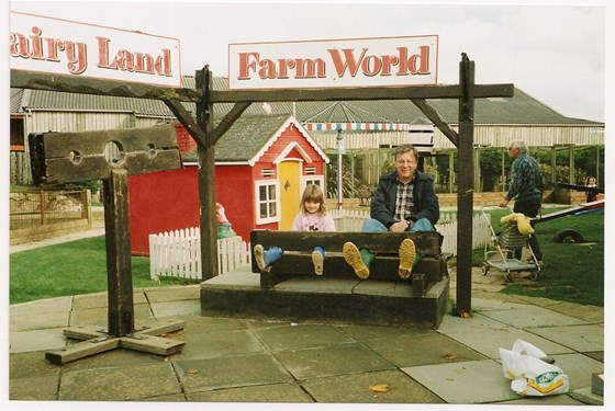 Annie & Phil at Dairyland 1999