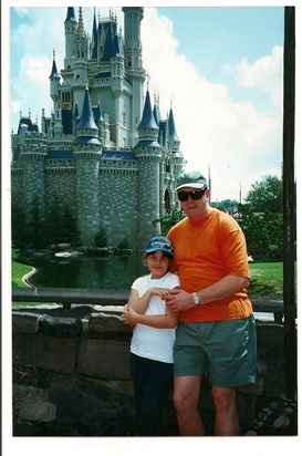 Annie & Phil at Disneyland - April 2000