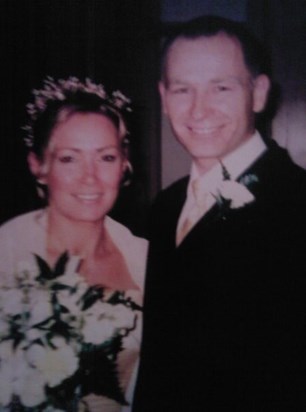 Mum and Jimmy on there wedding day.