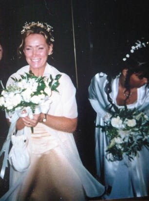 My mum after she had got married, she looks so giddy haha x