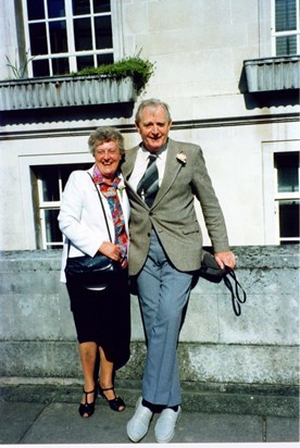 Mum and dad at Graham and Ruthie's wedding