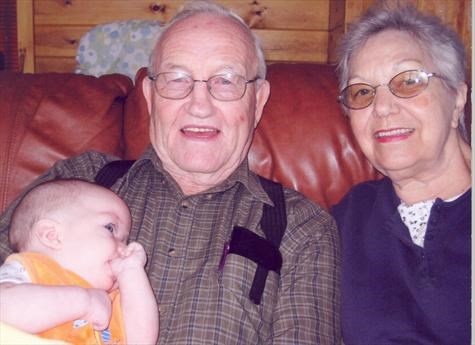 Mamaw & Papaw and Brody - 1st Great Grandson