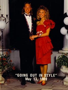 Todd and Heidi at Prom
