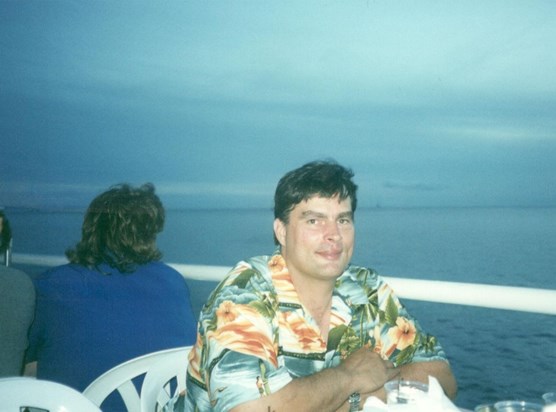 Mike on a Dinner Cruise in Maui