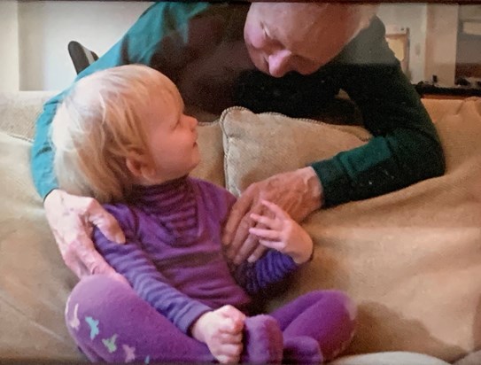 Bill Craig with granddaughter Izzy (2008)