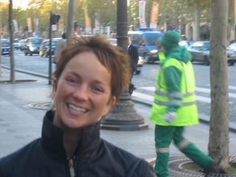 Sam in The Champs-Élysées