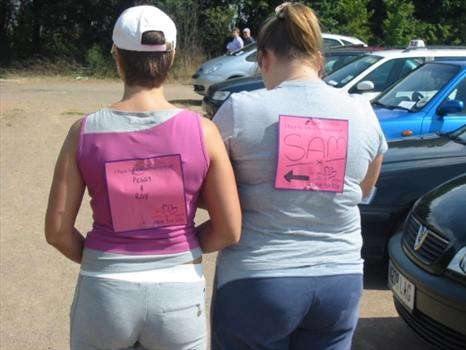 This was Sam's first Race for Life, She raised just under £1000 for Cancer Research