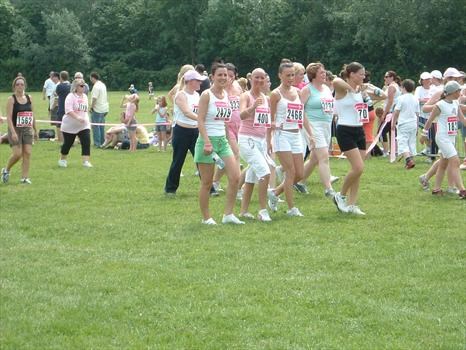Carly, Sam, Jodie and Michelle. Race for life 2006