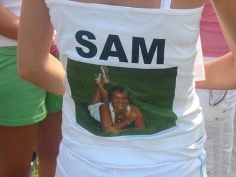 T-shirts worn for Sam at 2006 RFL