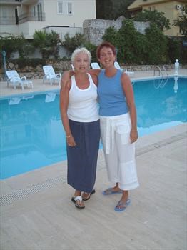 Sam and her Mum Jackie in Turkey