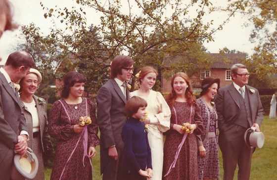 Wedding day 1974