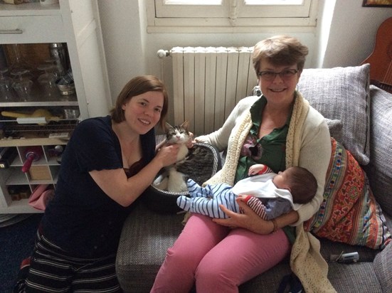 Mum, Owen and me April 2015
