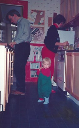 Le Vesinet kitchen 1989