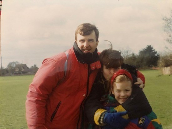 At Lacock, with Rich and Harry, Spring '93